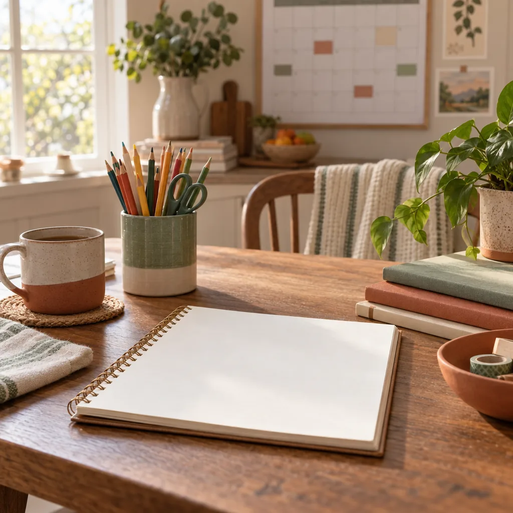 Decorative illustration for the Homeschool Planners category.
